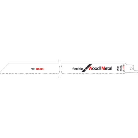 Bosch LAMA PER LEGNO E FERRO S 1222 VF 5 PZ. BLISTER