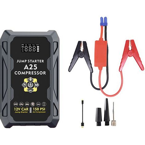 1 set of colors: see photo. Material: PC + ABS. Jump starter with air pump, 26,640 mWh.--DTEKGAZ