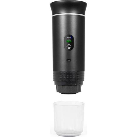 Máquina de café portátil - LIVOO - DOD227N - 20 bares - Calentador integrado - Pantalla LED (1/5)