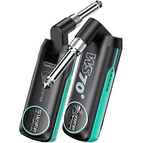 Swiff Audio WS70 Plus Gitarren-Funkempfänger, tragbarer UHF-Audio-Empfänger für E-Gitarren (1/5)