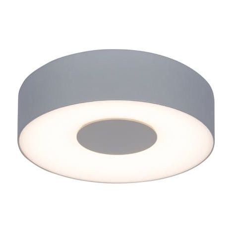 Plafonnier extérieur Lutec UBLO gris 8W 3000K IP54