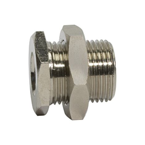 Riegler Schottverschraubung »value line«, M16x1,5 a., G 1/8 i., MS vern. (1/2)