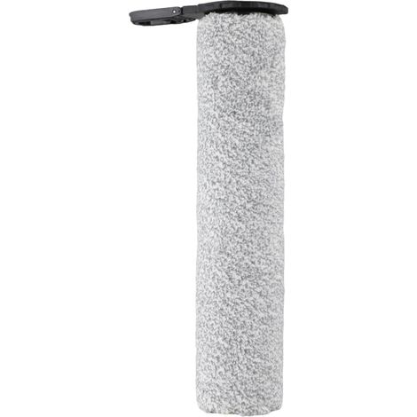 Brosse rouleau de rechange pour nettoyeur de sol sans fil JONR ED12 Steam - Brosse principale en laine douce haute densité avec design anti- pour sols durs, bois