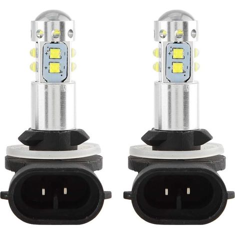 2 Stück COB-LED-Lampen 50W 12V für Auto-Nebelscheinwerfer, Plug-and-Play-kompatibel, Akzentbeleuchtung (1/5)