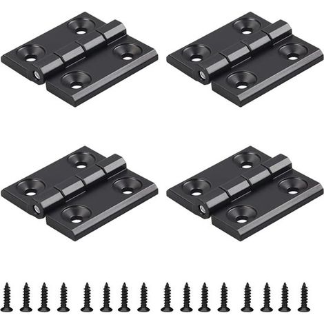 piezas - Mini bisagras - Bisagra para puerta - Bisagra para mueble - Bisagras para puertas y ventanas - Bisagra para armario (1/5)