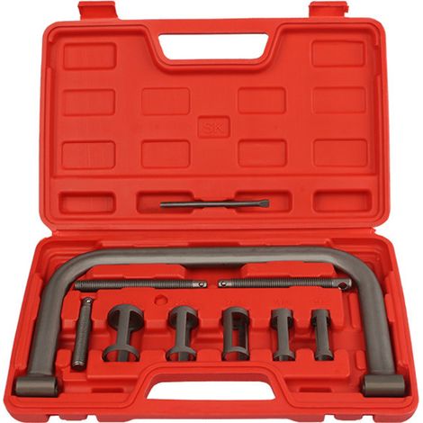 Kit d'installation automatique de démontage de compresseur de ressort de soupape de moteur, adapté aux motos, camions, vélos (bronze) (1/3)