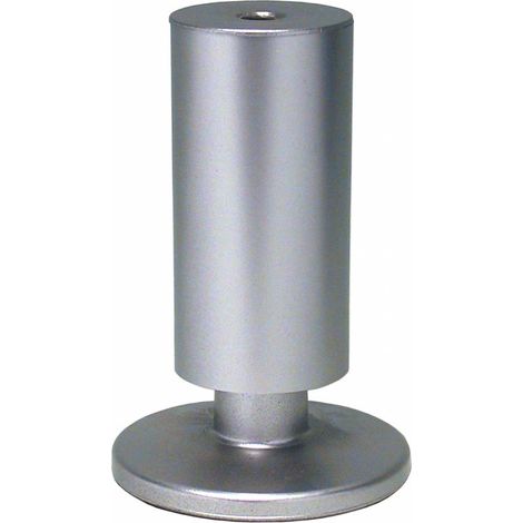 12 x pies en ABS de 90 mm cromo p1808