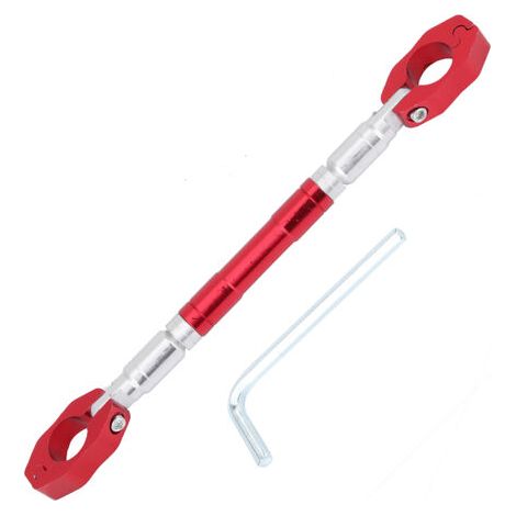 Verstellbarer Universal-Motorrad-Balance-Lenker aus Aluminiumlegierung, rot