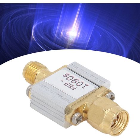 ADS-B 1090 MHz Sägezahn-Bandpassfilter für die Luftfahrt, mit einer Bandbreite von 30 MHz und einer SMA-Schnittstelle. (1/5)