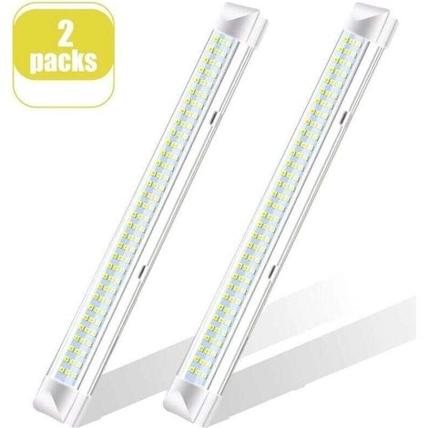 Reglette Led 108 LED, barre lumineuse LED 12 V DC, éclairage lumineux 700 lm pour camping-car avec interrupteur marche/arrêt, éclairage intérieur LED universel pour armoire, voiture, cuisine (1/5)