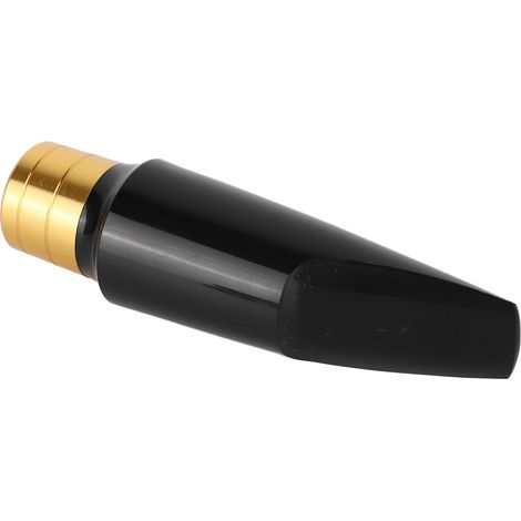 Bec de Saxophone Ténor Détachable en ABS/Métal, Embouchure Portable de Rechange