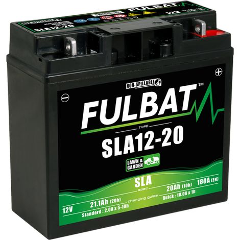 Batterie FULBAT SLA12-20 CA/CA - pour machines de garden - Plomb - 12V - 21.1Ah