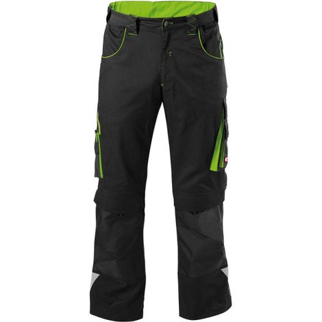 Fortis H 24 pantaloni. Black/Lemon Green. Gr. 48 (1/3)
