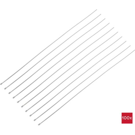 TRU COMPONENTS TC-12647576 Stahlkabelbinder 840 mm 4.6 mm AISI 304 100 St. (1/2)