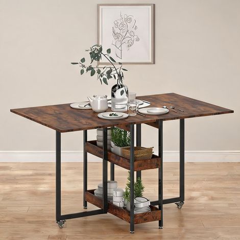Table de salle à manger 133,4 x 80 x 75 cm (1/5)