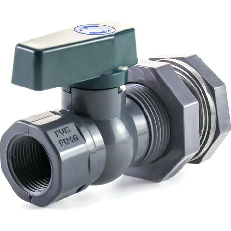Kit de et de seau de pluie à manchon en PVC, vanne de nge de jardin à vanne de seau de 3/4 ", avec adaptateur de cloison (1/5)