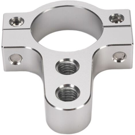 BUNTHAUS Support de serrage de fourche d'amortisseur de direction de moto en alliage d'aluminium CNC Réduit l'oscillation et améliore la stabilité des fourches de 26 mm à 27 mm (1/5)