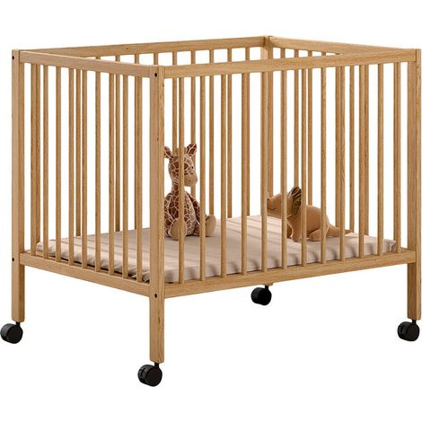 Parc bébé 95x75 Vipack Meryl Bois (1/4)