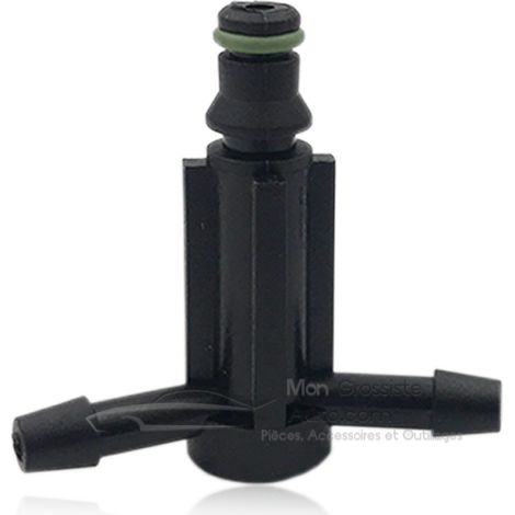 Connecteur de retour injecteur 2 voies PSA 1574.Q5/R2 Bosch