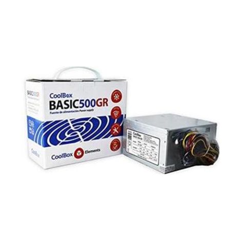 CoolBox Basic 500GR unidad de fuente de alimentación 300 W 20+4 pin ATX ATX Metálico