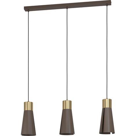 Suspension luminaire LED, lustre chambre élégant à 3 (1/5)