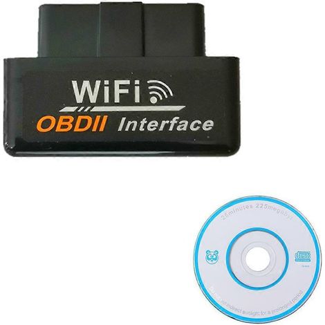 ELM 327 V1.5 OBDII Kfz-Diagnosegerät Code-Lesegerät Scanner WLAN Universal 12V