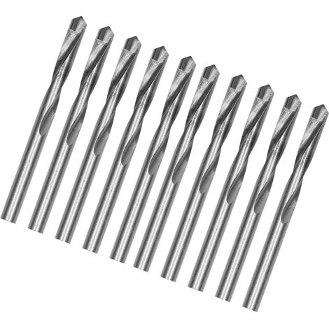 10 Stück Schaftfräser, verschleißfest, hochhart, Wolframstahl, Schneide, CNC-Fräser, 6,5 mm (1/5)