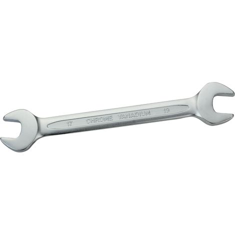 Gabelschlüssel 17x19 mm CRV Maulschlüssel Schraubenschlüssel beidseitig (1/2)