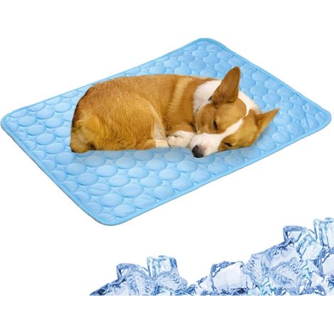 Tapis rafraîchissant pour chien, tapis rafraîchissant pour animaux de compagnie, tapis de couchage rafraîchissant pour animaux, (1/5)