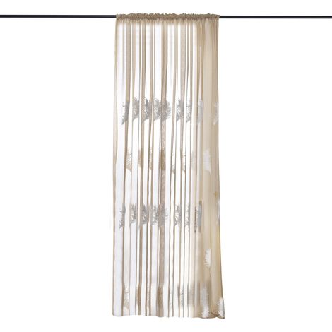 Rideau Occultant En Polyester Pour Fenêtre Et Porte - Tissu Anti-UV Réducteur De Bruit - Décoration Chambre Salon Bureau - 1 Pièce (1/5)