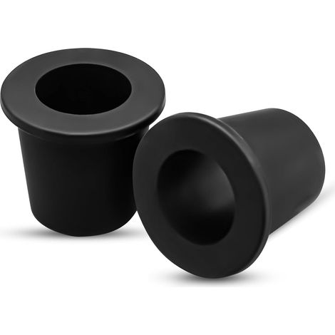 Lot de 2 anneaux de trou pour parasol de table d'extérieur, manchon en silicone, stabilisateur conique (1/5)