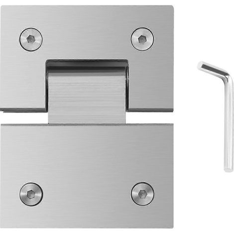 Ricambi per cerniere di porte doccia in vetro, acciaio inossidabile, lucidato (1/5)