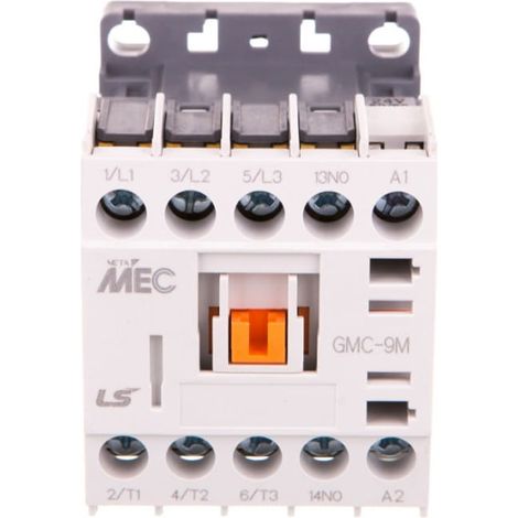 Contactor miniatura 9A 3P 1z 24V CA GMC-9M 24V CA