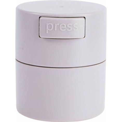 Boîte de rangement pour colle à extensions de cils, pot sous vide portable, gris (1/3)