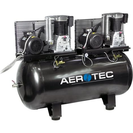 Compresseur tandem Aerotec AK28-500 PRO - 4 KW