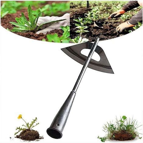 Gardening Tool Hoe Hand Weeding Weed Gardening Digging Portable Depot Home Weeder Hand Held Long Shovel Planting (1/3)