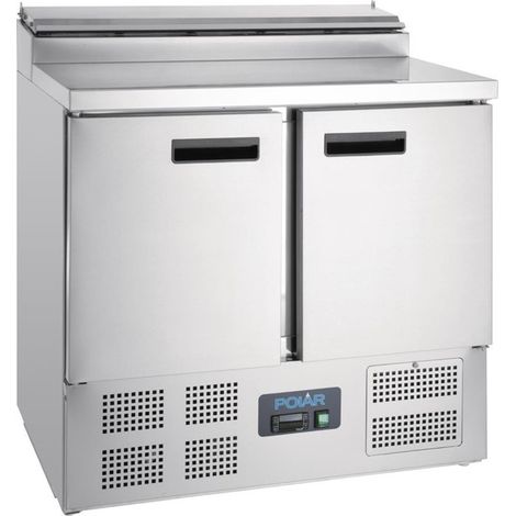Saladette 5 GN 1/6 - 2 Portes 254 L - Polar