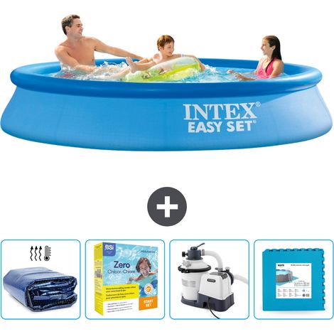 Intex Piscine Easy Set Ronde - 305x61 cm - 5-pièces SCB67 (1/5)