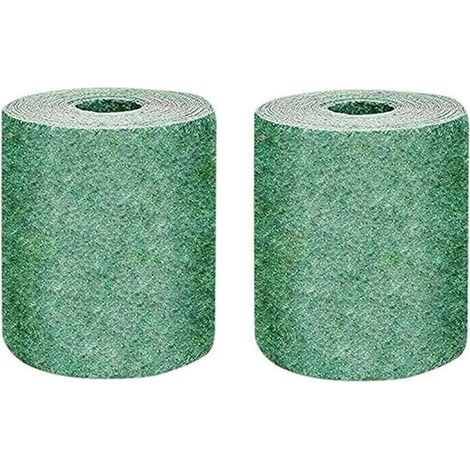 Tapis de semis de gazon en rouleau, 3 m (10 pi), biodégradable, pour la culture du gazon, l'ensemencement et la plantation dans le jardin ou sur la pelouse (20 x 300 cm). (1/5)