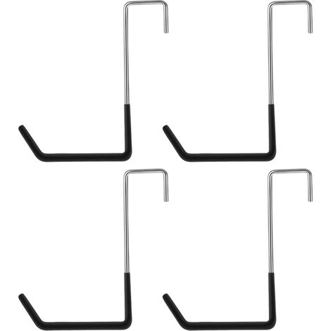 Lot de 4 crochet muraux en S pour garage - Crochets de suspension universels - Échelle, plantes (1/5)