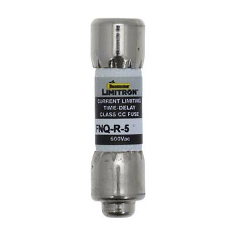 Cartouche fusible Eaton Bussmann, 5A 10 x 38mm Type T 600V c.a. ( Prix pour 1 ) (1/2)