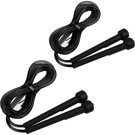 Corde à sauter ajustable pour le cardio-training - Convient aux enfants et aux adultes - Corde à sauter pour l'exercice (1/5)