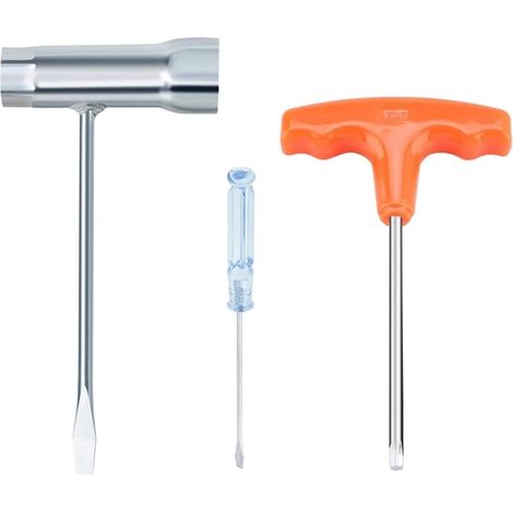 Outil Réglage Scie pour chaîne T27 Précision Ajustement Outil  Tête T27 précise, ajustement angle pour facile, compatible scies standards, métal haute résistance (1/5)