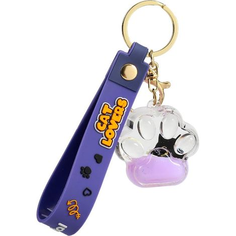 iTotal - Paw Liquid Keychain BLACK CAT (XL2795A)