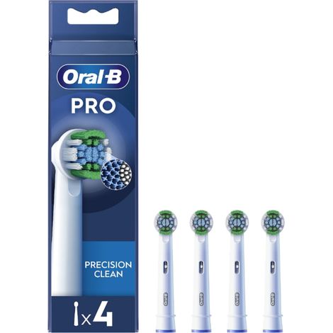Oral-B Precision Clean Bürstenset EB20RX-4 Bürstenköpfe Für Erwachsene 4 Bürstenköpfe enthalten Weiß