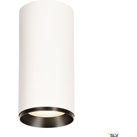 Plafonnier LED NUMINOS® XL intérieur blanc/noir LED 36W 36° UGR 19 - SLV - 1005775 (1/5)