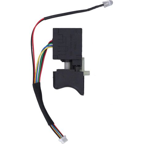 Interrupteur à Gâchette sans Balais, Lumière 16A DC7.2-36V, Chargement PC, Installation Simple, Perceuse à Main sans Fil 36V, Interrupteur pour Garage (1/5)