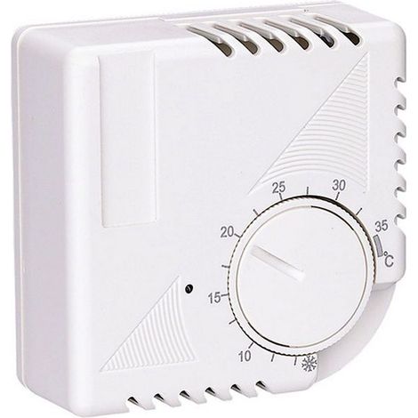 Thermostat d’ambiance plancher chauffage eau climatisation centrale interrupteur mécanique (1/2)