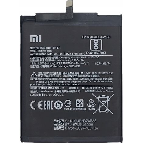 NUOVA BATTERIA BN37 PER XIAOMI REDMI 6 6A M1804C3CG (1/4)