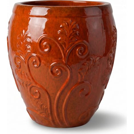 Vaso GAIA 52x58cm arancione tropicale